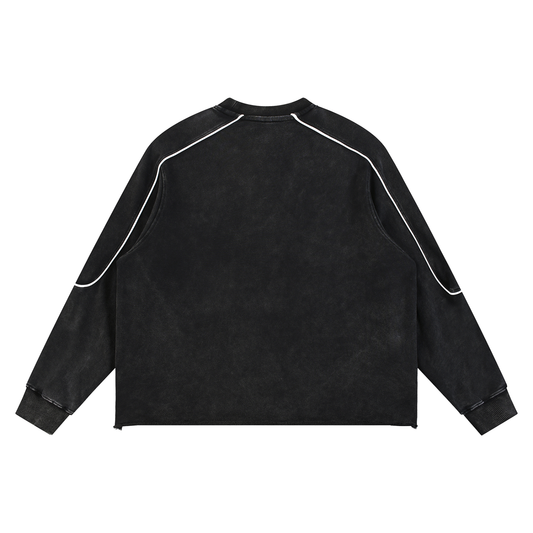 Mineral Wash long sleeve swearshirt