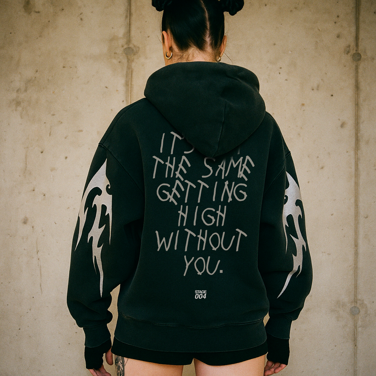 S004: Without you Hoodie